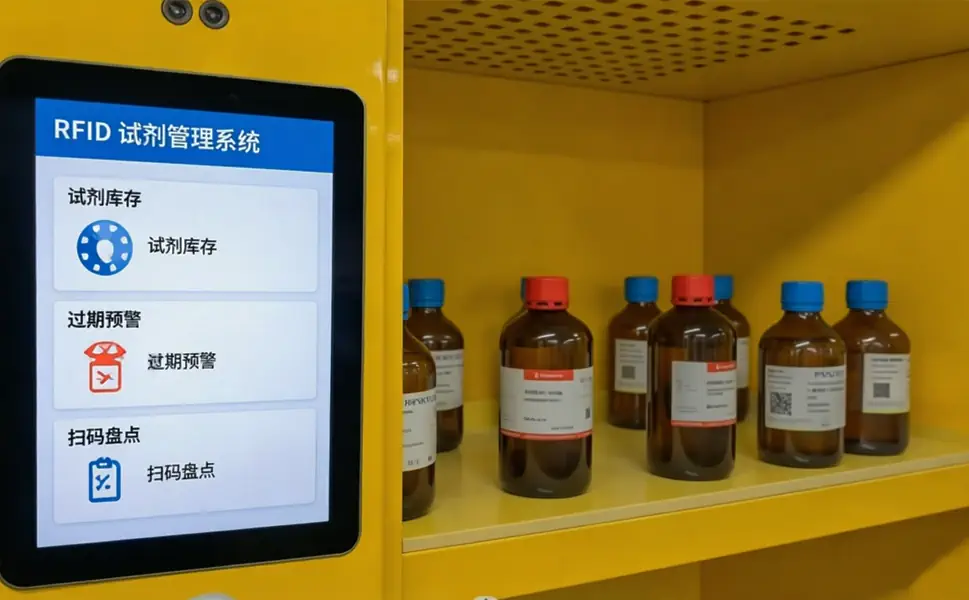 RFID设备应用于智能试剂柜